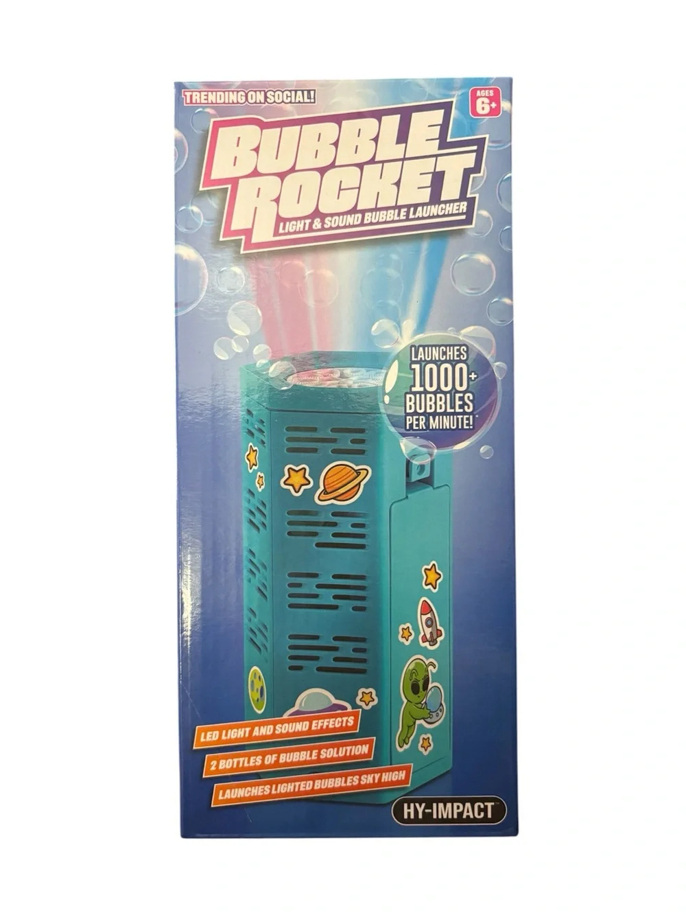 Bubble Rocket Kids Bubble Launcher